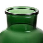 Homla, Tenno, wazon szklany, zielony, 14,5-14,5-25,5 cm