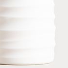 Homla, Torus, dozownik, z tłoczeniem, biały, 8,2-8,2-17 cm