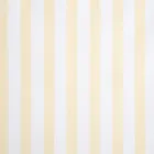 Homla, Trudy, pościel, bawełniana w żółte paski z falbanką, 140-200 cm