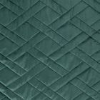 Homla, Tuala, narzuta welwetowa z pikowaniem, zielona, 200-220 cm, 745584