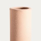 Homla, Twist, wazon, ceramiczny zakręcony beżowy, 13-17 cm