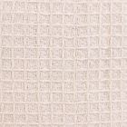 Homla, Vaffel, poszewka z frędzlami, ecru, 45-45 cm