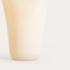 Homla, Veyora, wazon, szklany żółty, 20-20-20 cm