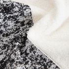 Homla, Viola, ręcznik, biało-czarny, 70-130 cm