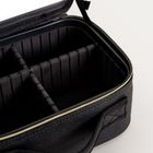 Homla, Voyelle, kosmetyczka, z lustrem i przegrodami, 24,5-18,5-11 cm