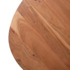 Homla, Wida, stolik kawowy, naturalny, 75-75-47 cm