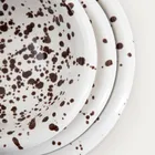 Homla, Wilora, miska, nakrapiana brązowa, 18-7 cm