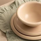 Homla, Wilora, talerz, deserowy kremowy, 21 cm