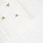 Homla, York, ręcznik, z ozdobnym haftem, 70-130 cm