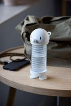 Hoptimist, butelka na wodę, biała, 400 ml