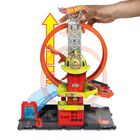 Hot Wheels City, Remiza strażacka - Superpętla, zestaw do zabawy