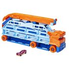 Hot Wheels City, Transporter - epicki zjazd 2w1 + 3 autka Hot Wheels GRATIS, zestaw promocyjny