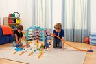 Hot Wheels, Mega Garaż, światła i dźwięki, zestaw z pojazdami