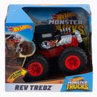 Hot Wheels, Monster Trucks, Bone Shaker, pojazd, skala 1:43