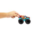 Hot Wheels, Monster Trucks, Demo Derby, pojazd światło i dźwięk, 1:43