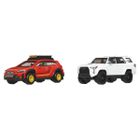 Hot Wheels, Premium, Kultowe auta, Subaru Crosstrek & 2018 Toyota 4Runner, zestaw 2 pojazdów, 1:64, JBK98