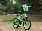 Huffy, Minecraft, rower, 16", zielony