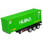 Huina, ciężarówka z kontenerem, pojazd zdalnie sterowany, 1:18