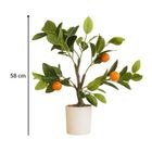 Ibergarden, dekoracyjne drzewko, pomarańczowe, 58 cm