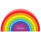 Infantino, tęcza do składania, klocki piramidka