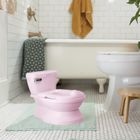 InGenuity, My Size Potty PRO, toaleta dziecięca z dźwiękiem 2w1, nocnik, różowa