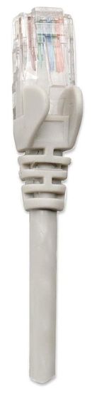 Intellinet, patchcord, kat. 5e, UTP, 3m, szary