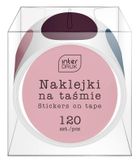 Interdruk, naklejki na taśmie, okrągłe, glam