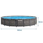 Intex, basen ogrodowy stelażowy, 549-122 cm, zestaw 18w1