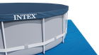 Intex, basen stelażowy z pompą filtrującą i akcesoriami, 132cmx610, zestaw 11w1