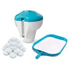 Intex, basen stelażowy z pompą filtrującą i akcesoriami, prostokątny, 975-488-132 cm, zestaw 7w1