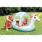 Intex, brodzik z daszkiem, jednorożec 254-132 cm