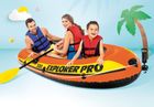 Intex, Explorer PRO 300, ponton, z wiosłami i pompką, 244-117-36 cm