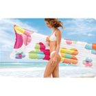 Intex, materac do pływania, Kwiatki