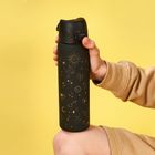 ION8, Astrologia, bidon z ustnikiem, czarny, 500 ml