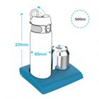 Ion8, butelka termiczna, double wall grey, 500 ml