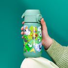 ION8, Farma, stalowy bidon z ustnikiem, zielony, 400 ml