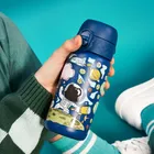 ION8, Kosmos, stalowy bidon z ustnikiem, morski, 400 ml