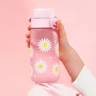 ION8, Stokrotki, bidon z ustnikiem, różowy, 350 ml