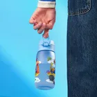 ION8, Zwierzęta safari, bidon z ustnikiem, niebieski, 350 ml