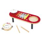 Janod, Confetti, stolik muzyczny, drewniane instrumenty