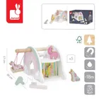 Janod, Jednorożce, drewaniany domek jednorożców z 5 akcesoriami