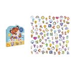 Janod, naklejki, emocje, 100 szt.