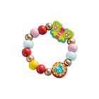 Janod, Ogród kwiatów, zestaw kreatywny do tworzenia biżuterii z drewna