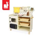 Janod, Shiny Grandma, drewniana kuchnia z 19 akcesoriami