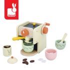 Janod, Shiny Grandma, drewniany ekspres ciśnieniowy do kawy z akcesoriami