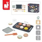 Janod, Shiny Grandma, drewniany zestaw do pieczenia ciasteczek, 21 elementów