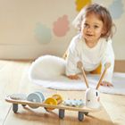 Janod, Sweet Cocoon, Dżdżownica, drewniany muzyczny ministolik, 12 m+