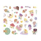 Janod, Wróżki, naklejki na arkuszach, 200 szt.