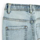 Jasne spodnie jeansowe o kroju slim z regulacją Cool Club