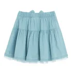 Jeansowa spódnica z falbankami Cool Club